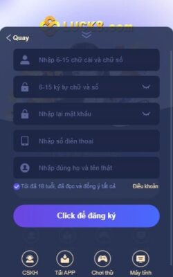 Đăng ký tài xỉu MD5